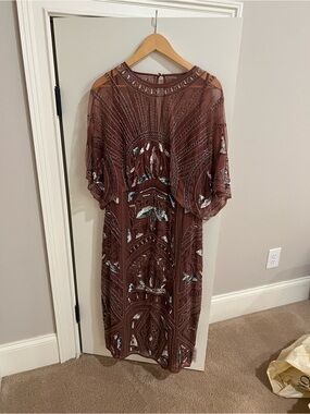Asos beaded dress